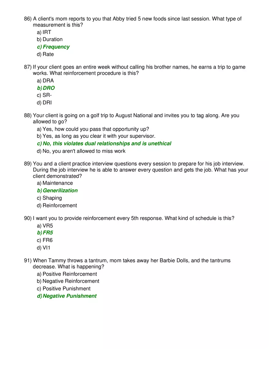 RBT Exam 100 QnA - Page 7