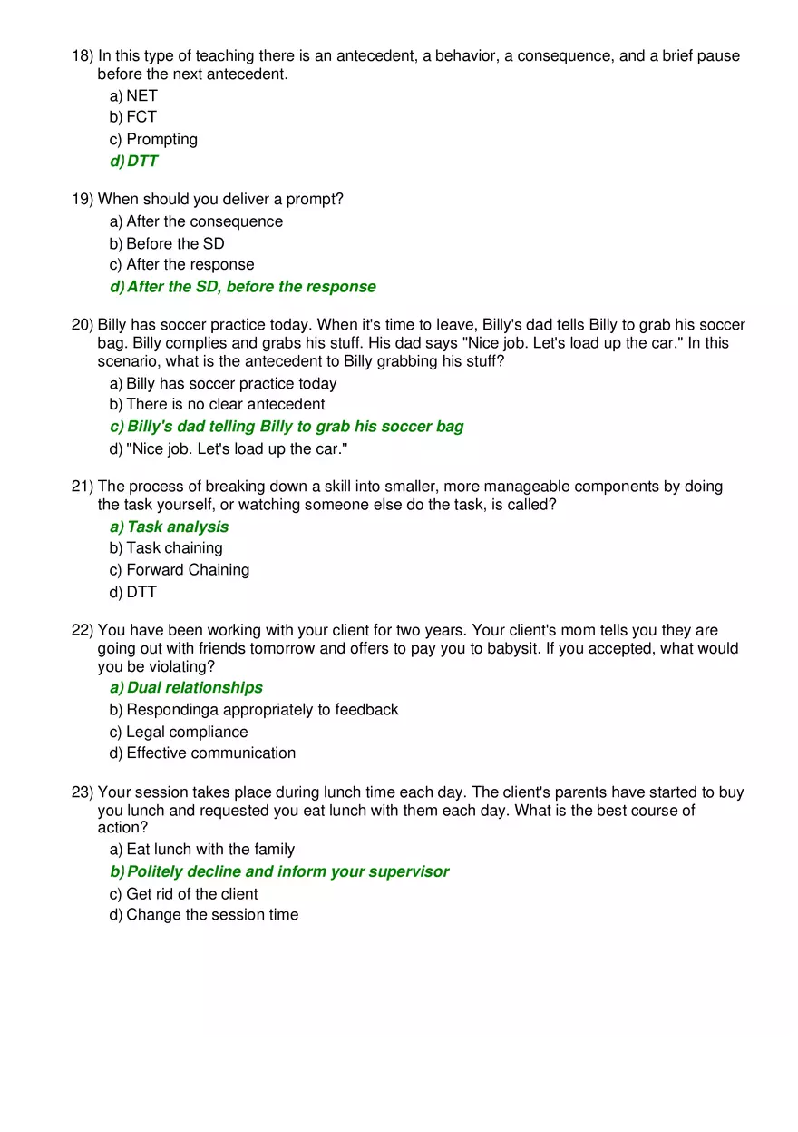 RBT Exam 100 QnA - Page 11