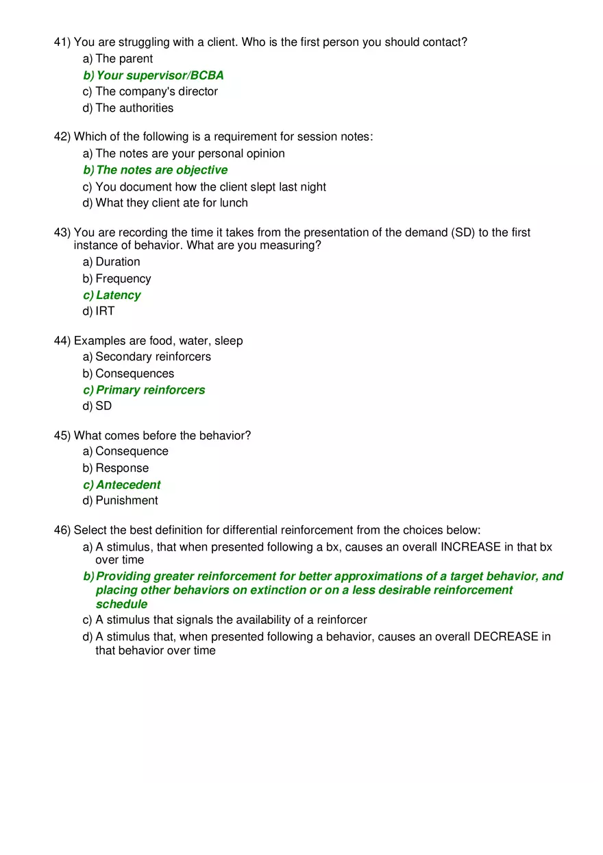 RBT Exam 100 QnA - Page 15