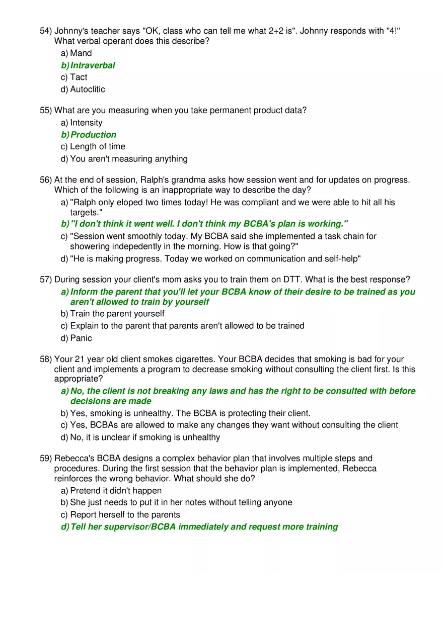 RBT Exam 100 QnA - Page 17