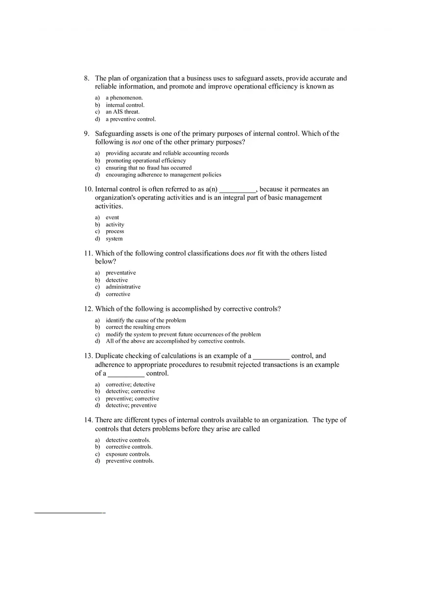 Accounting Information System Answer Key Chapter 6 - Page 7
