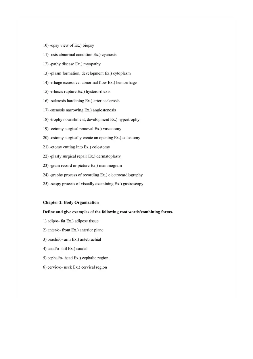 Medical Terminology Week 1 - Page 3