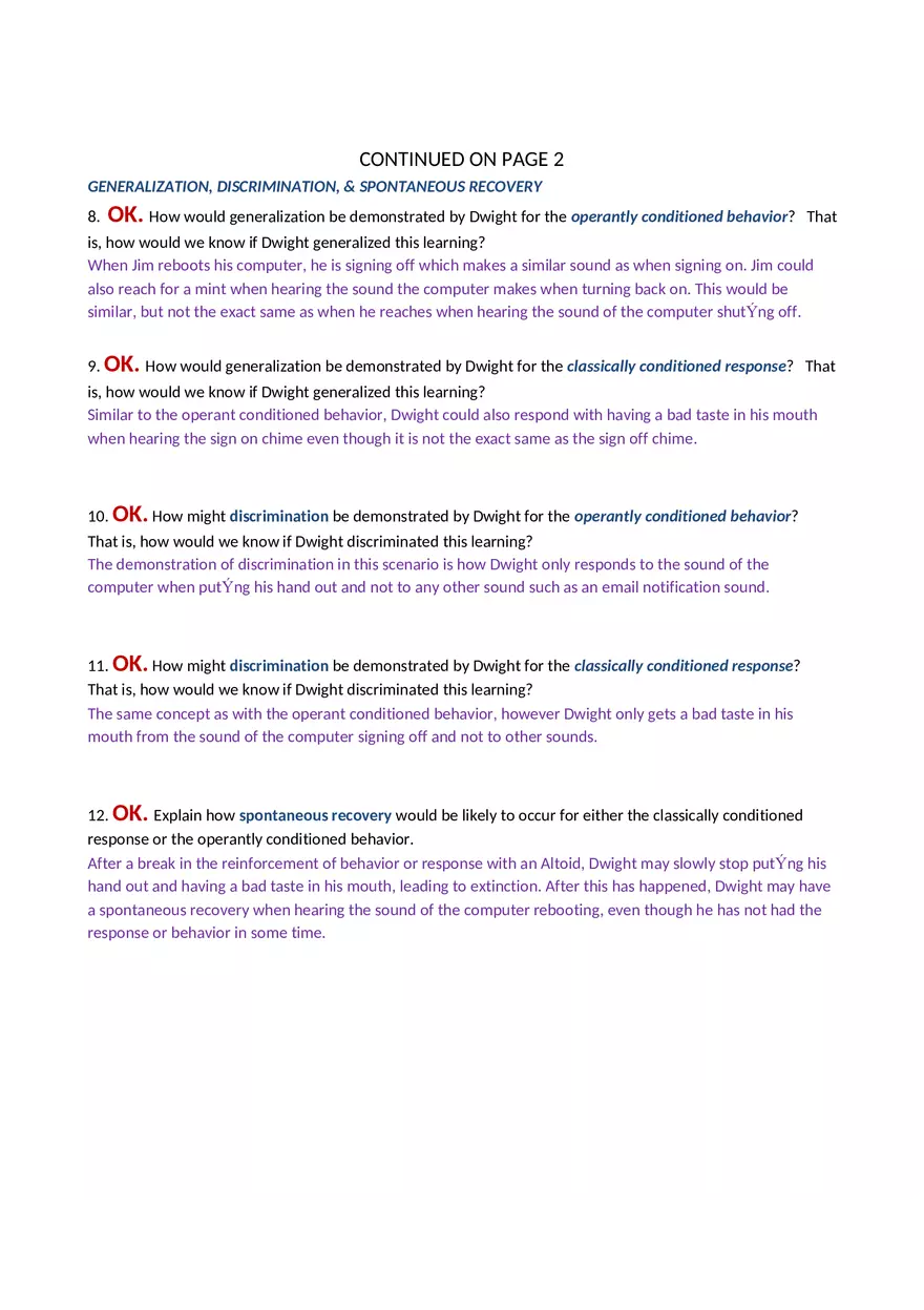 Conditioning with Jim and Dwight - Page 2