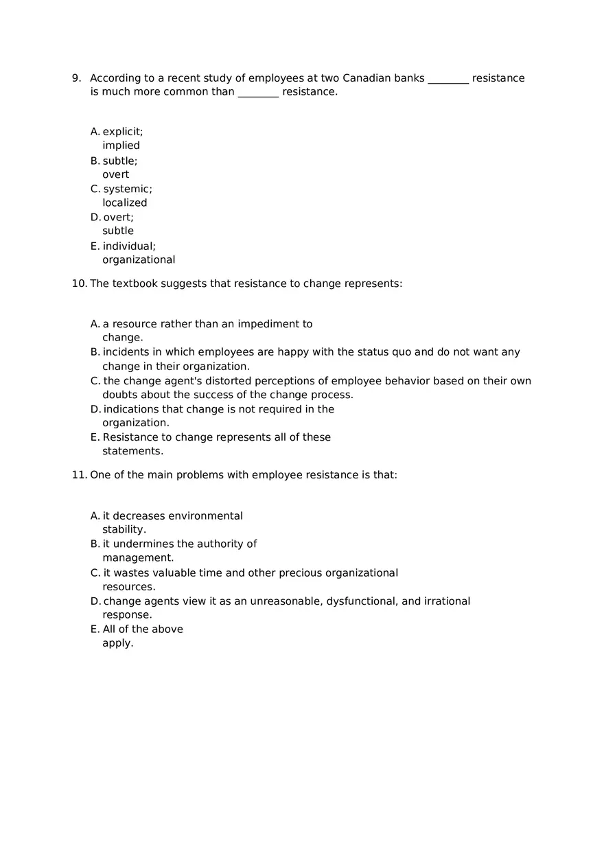Chapter 15 Organizational Change Assignment 1 - Page 4