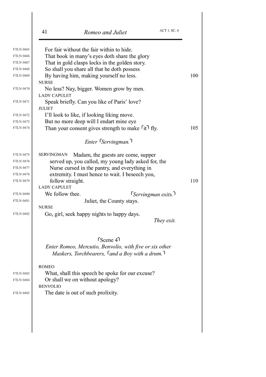 Romeo and Juliet Folger Shakespeare Part 3 - Page 3