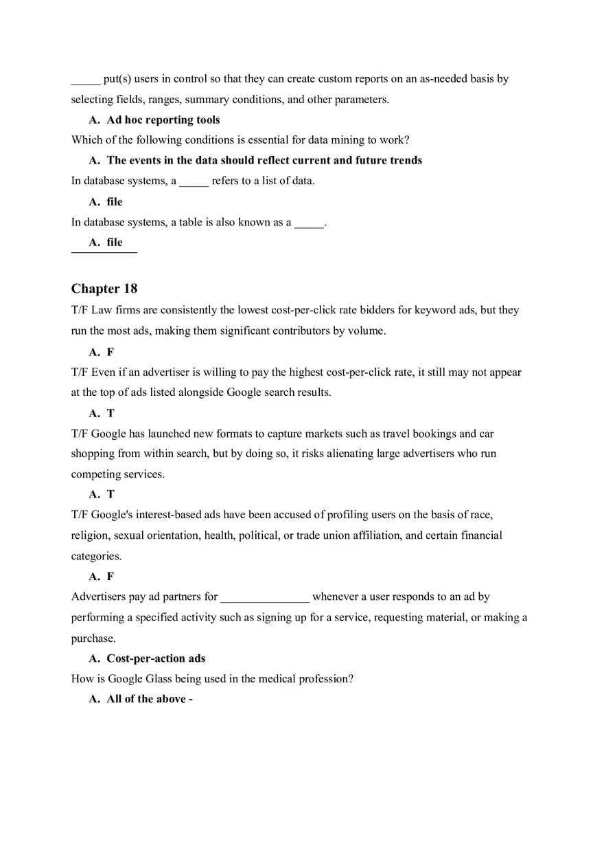 Exam 3 Facebook's Beacon Effort - Page 10