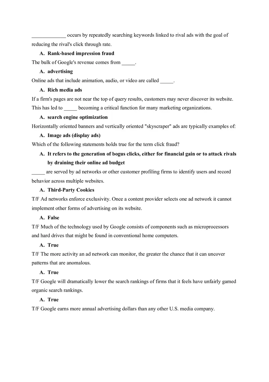 Exam 3 Facebook's Beacon Effort - Page 3