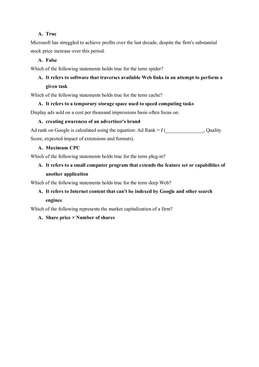 Exam 3 Facebook's Beacon Effort - Page 4