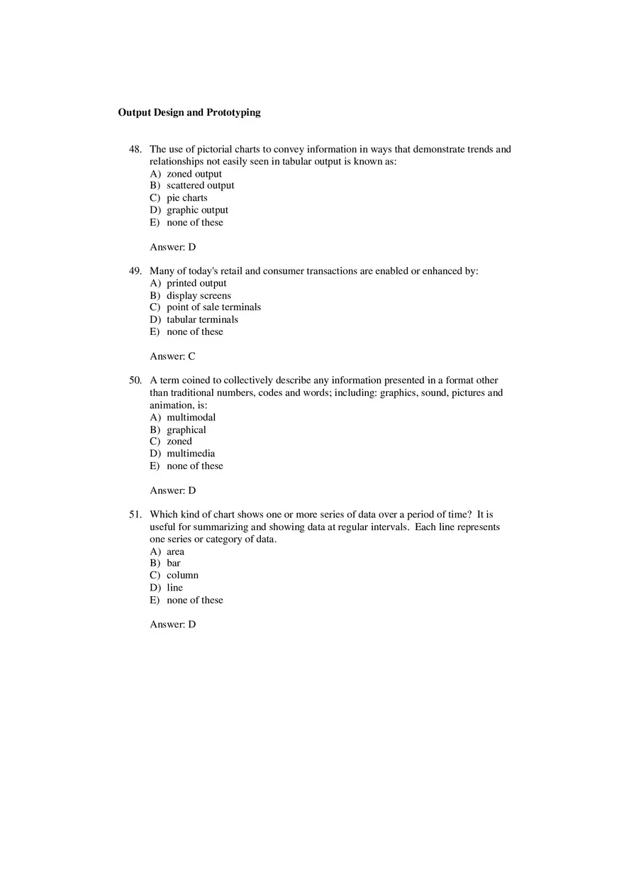 Output Design and Prototyping Answer Key - Page 16