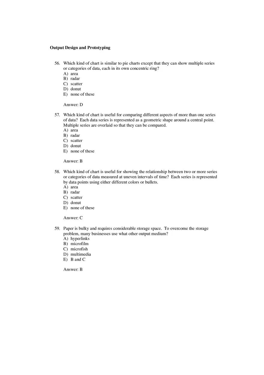Output Design and Prototyping Answer Key - Page 18
