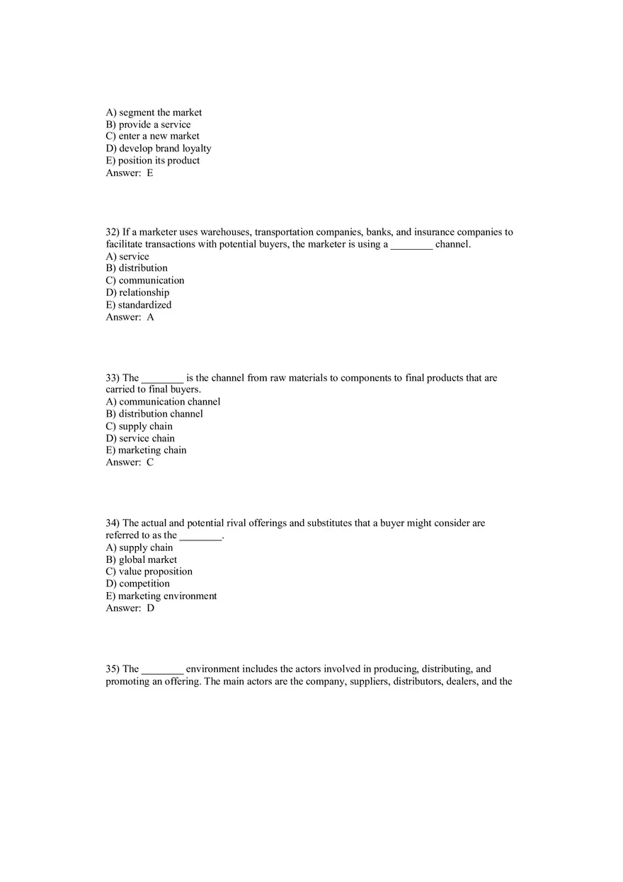 Defining Marketing for the New Realities Answers 1 - Page 8