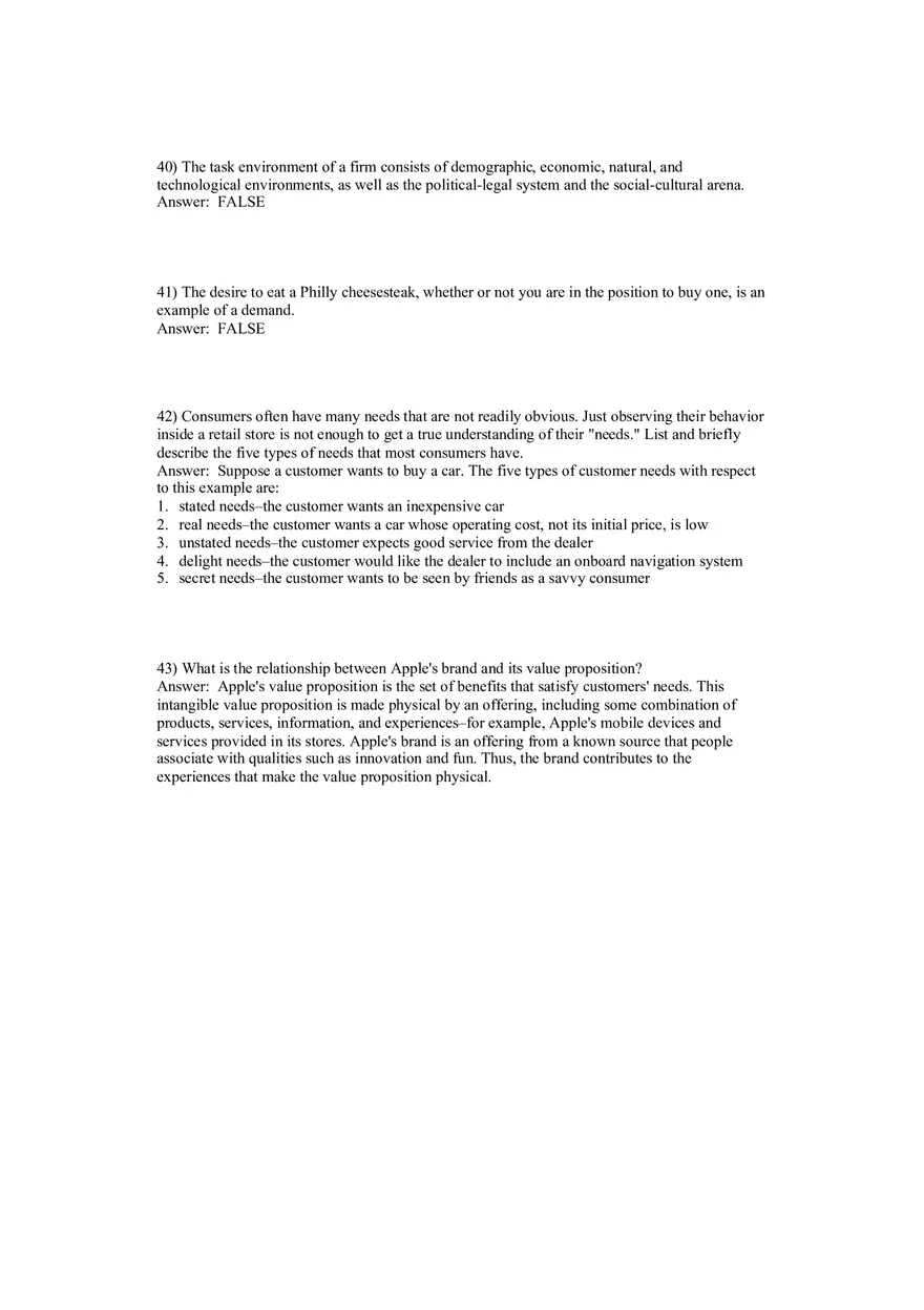 Defining Marketing for the New Realities Answers 1 - Page 10