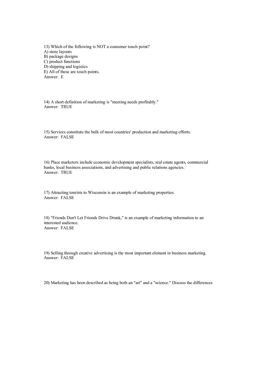 Defining Marketing for the New Realities Answers 1 - Page 4