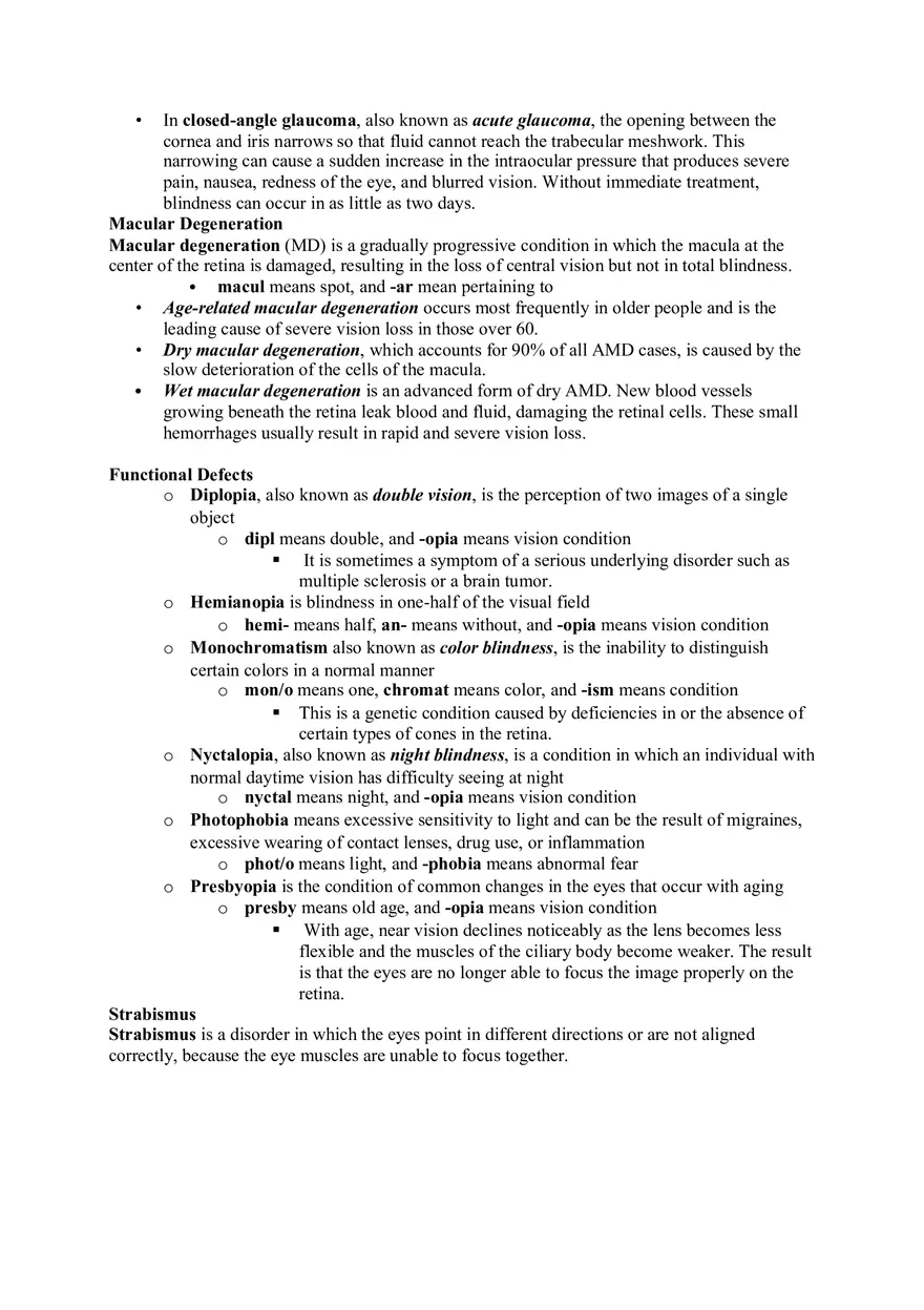 Medical Terminology Chapter 11 (1) - Page 9