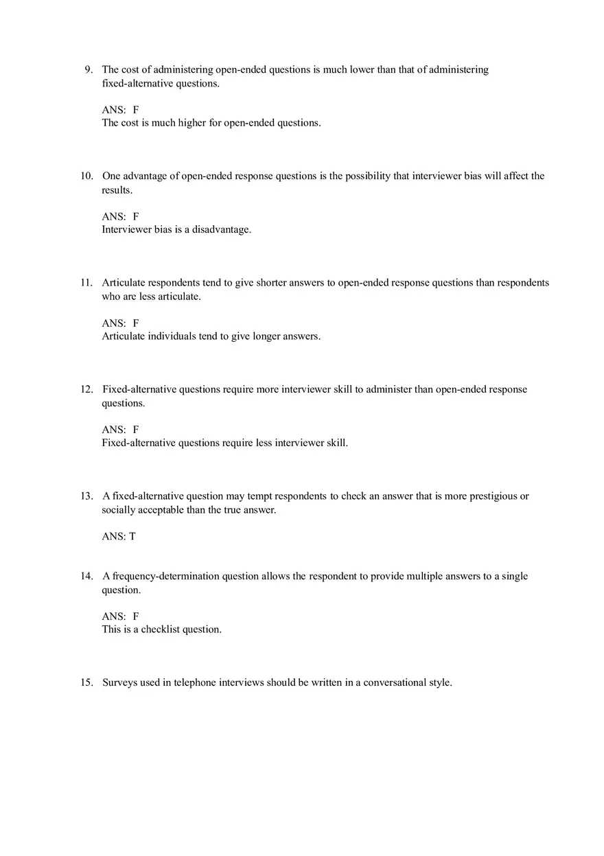 Chapter 15 Questionnaire Design - Page 2