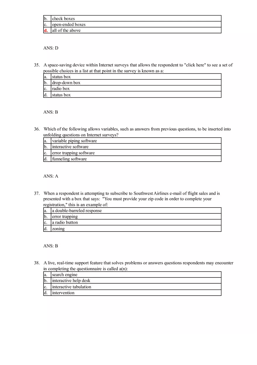 Chapter 15 Questionnaire Design - Page 4