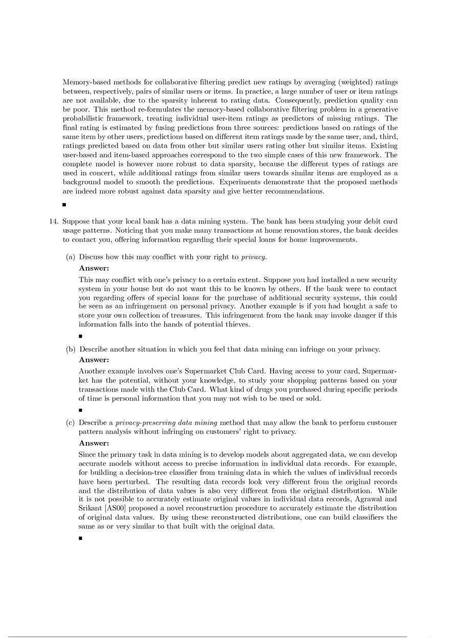Solution Manual for Data Mining Chapter 13 - Page 7