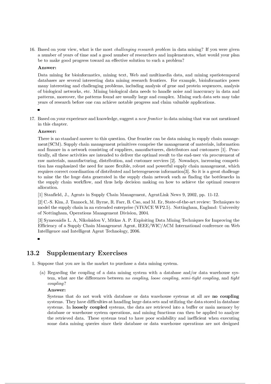 Solution Manual for Data Mining Chapter 13 - Page 9