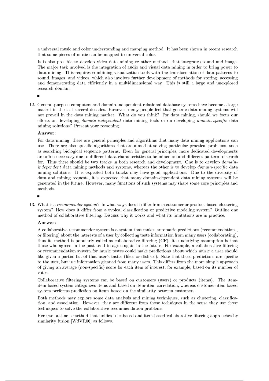 Solution Manual for Data Mining Chapter 13 - Page 6