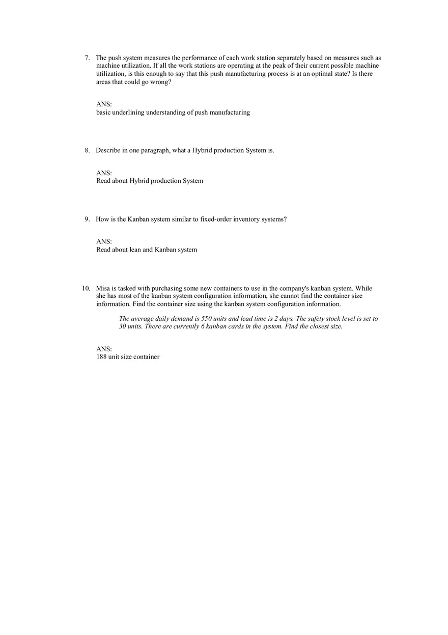 Push And Pull Production Systems - Page 8