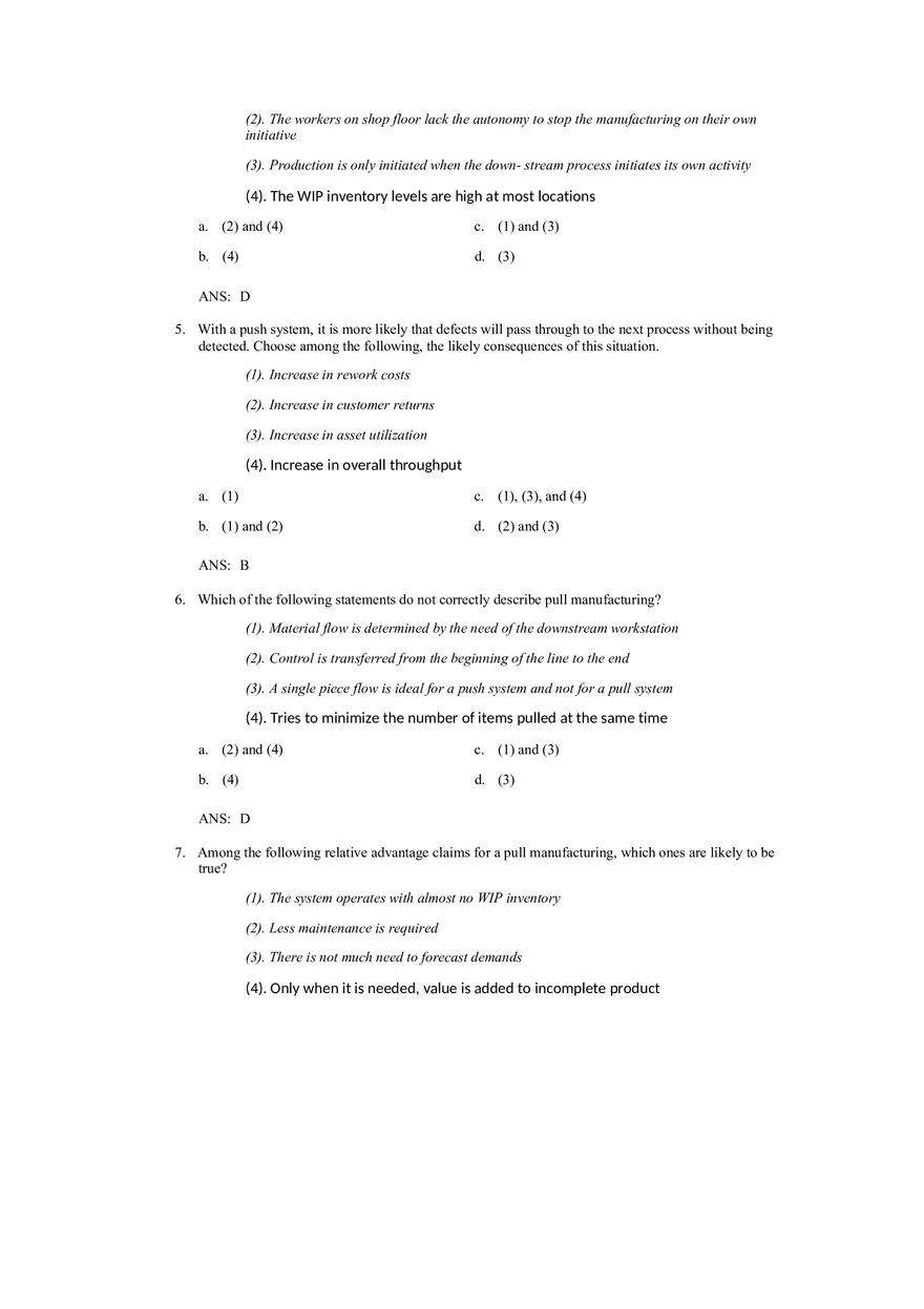 Push And Pull Production Systems - Page 2