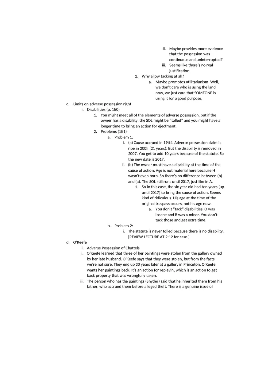 Property Lecture Class Notes - Page 3