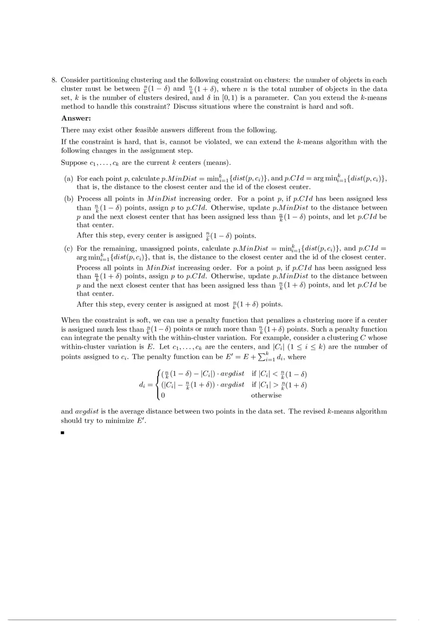 Solution Manual for Data Mining Chapter 11 - Page 4