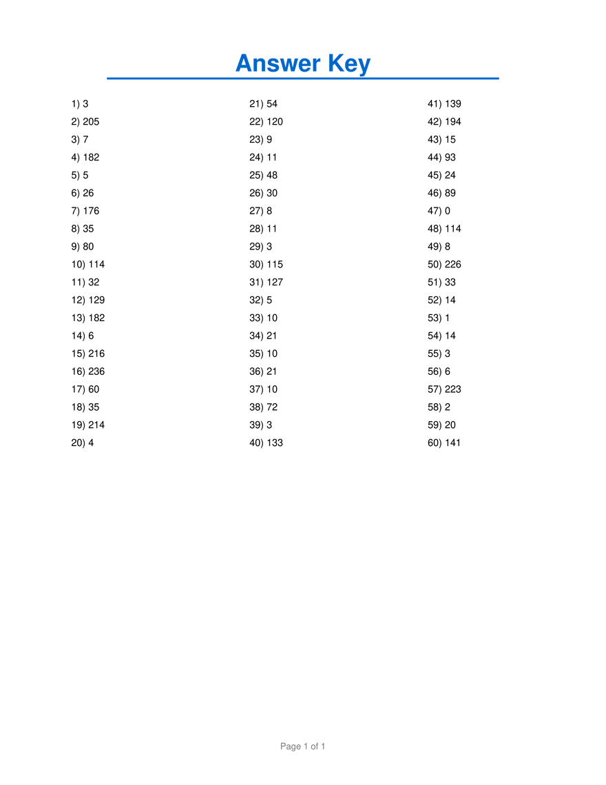 Arithmetic Review #6 - Page 4