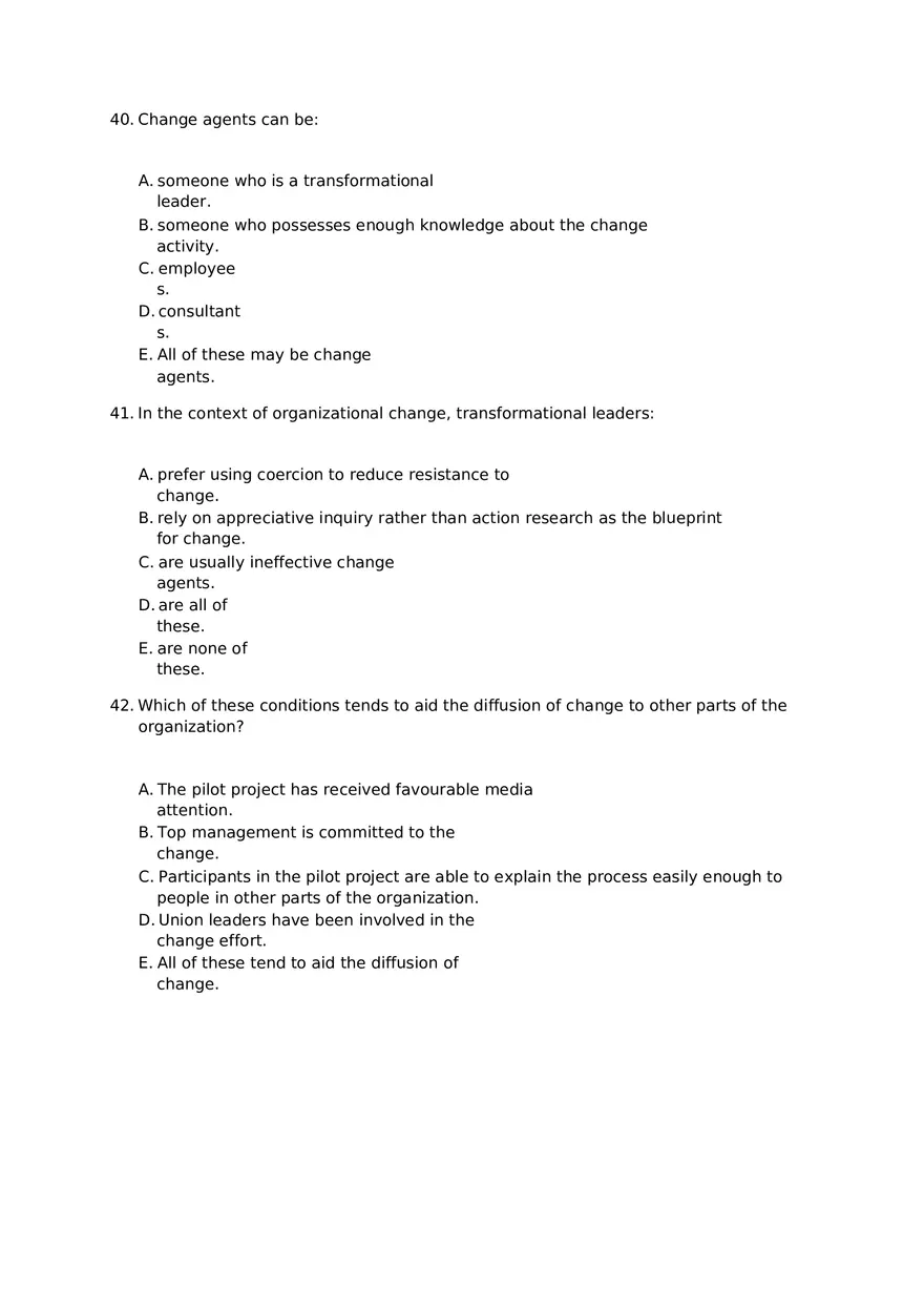 Chapter 15 Organizational Change Assignment 2 - Page 6