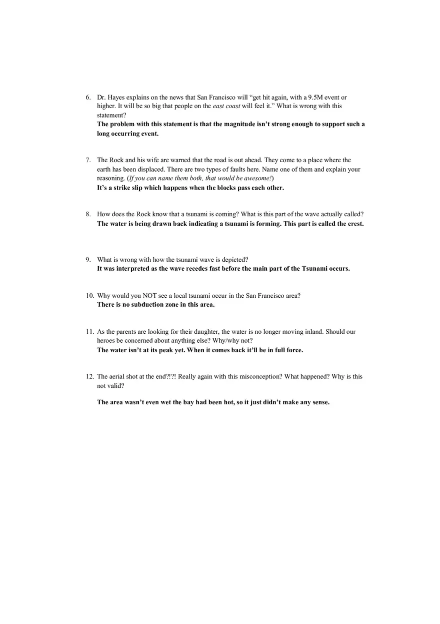 San Andreas - Geology vs. Hollywood - Page 2