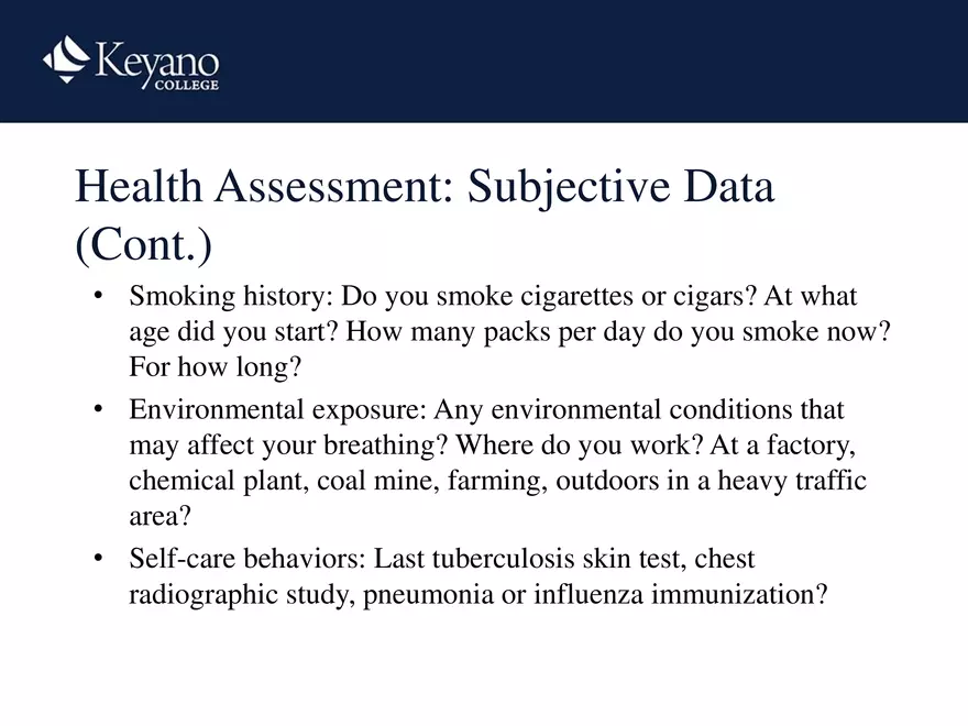 PN 158 Unit 10 Assessment of the Thorax and Lungs - Page 9