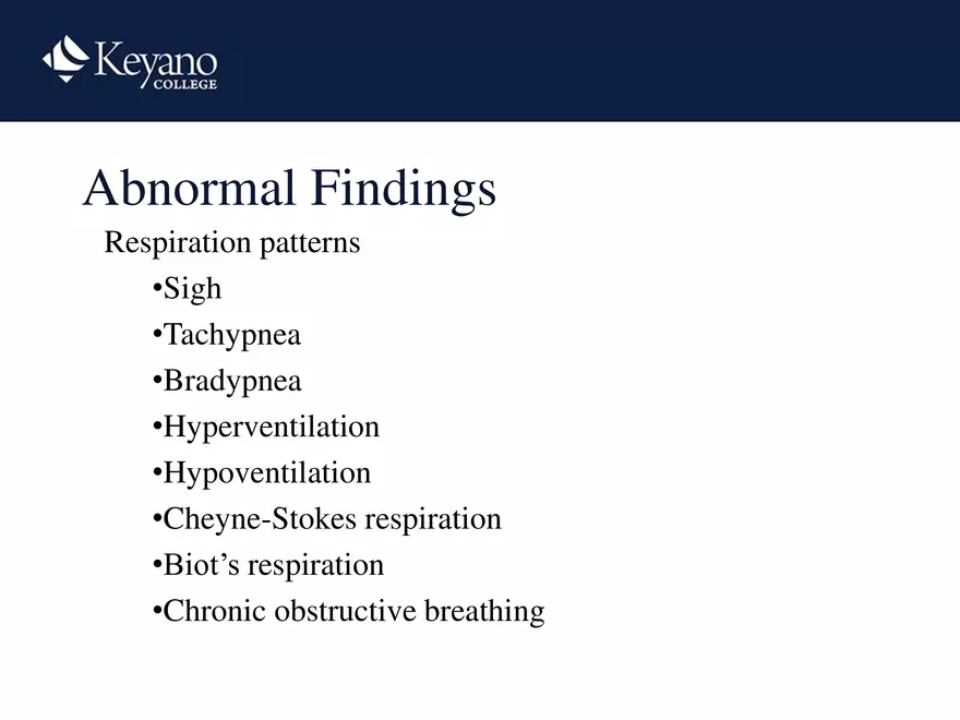 PN 158 Unit 10 Assessment of the Thorax and Lungs - Page 33