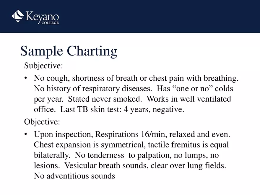 PN 158 Unit 10 Assessment of the Thorax and Lungs - Page 37