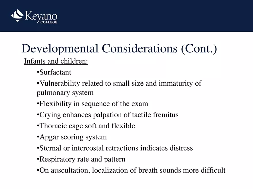 PN 158 Unit 10 Assessment of the Thorax and Lungs - Page 38