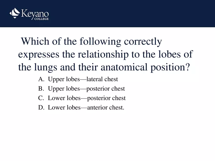 PN 158 Unit 10 Assessment of the Thorax and Lungs - Page 49