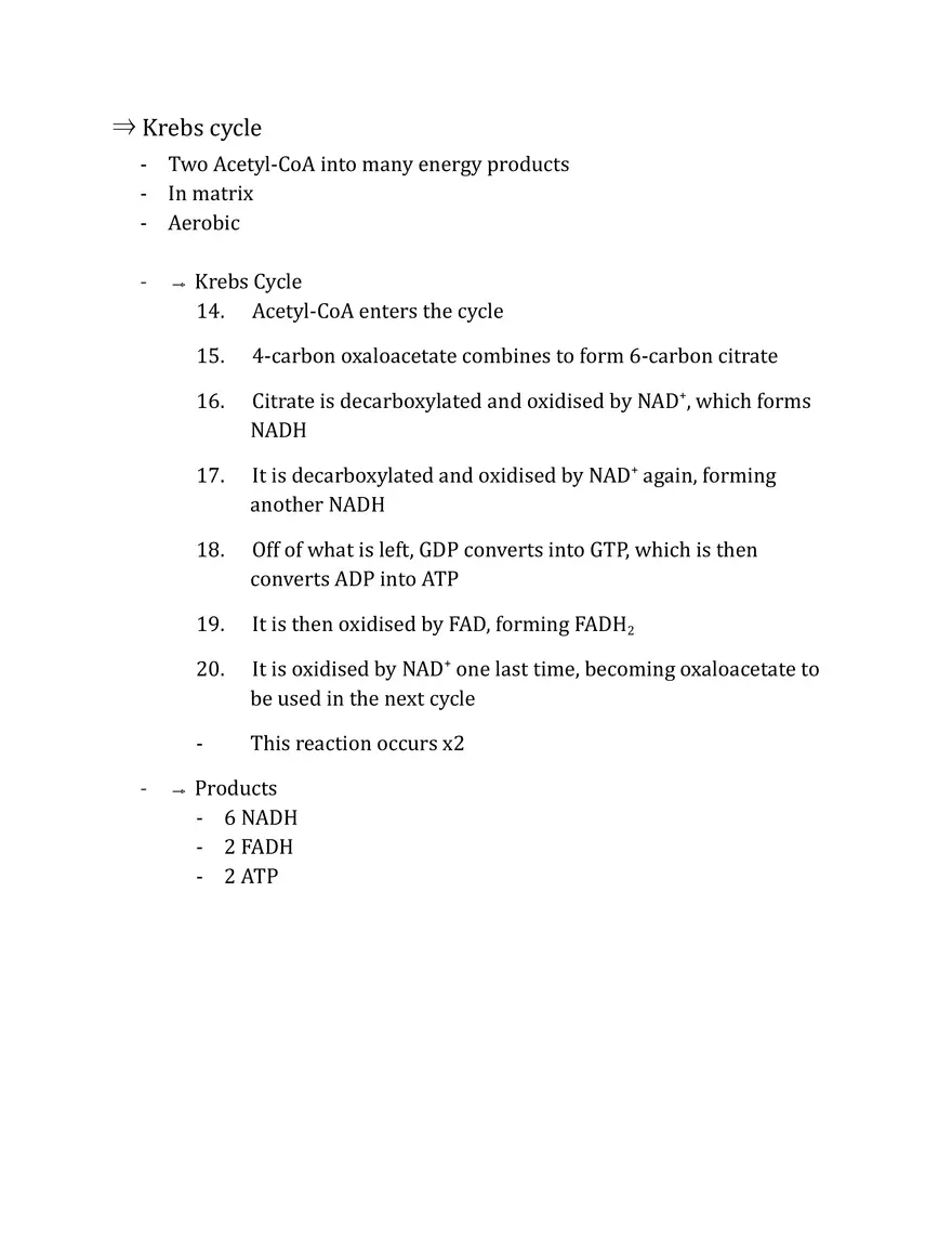 Unit 2 - Metabolism Notes - Page 7