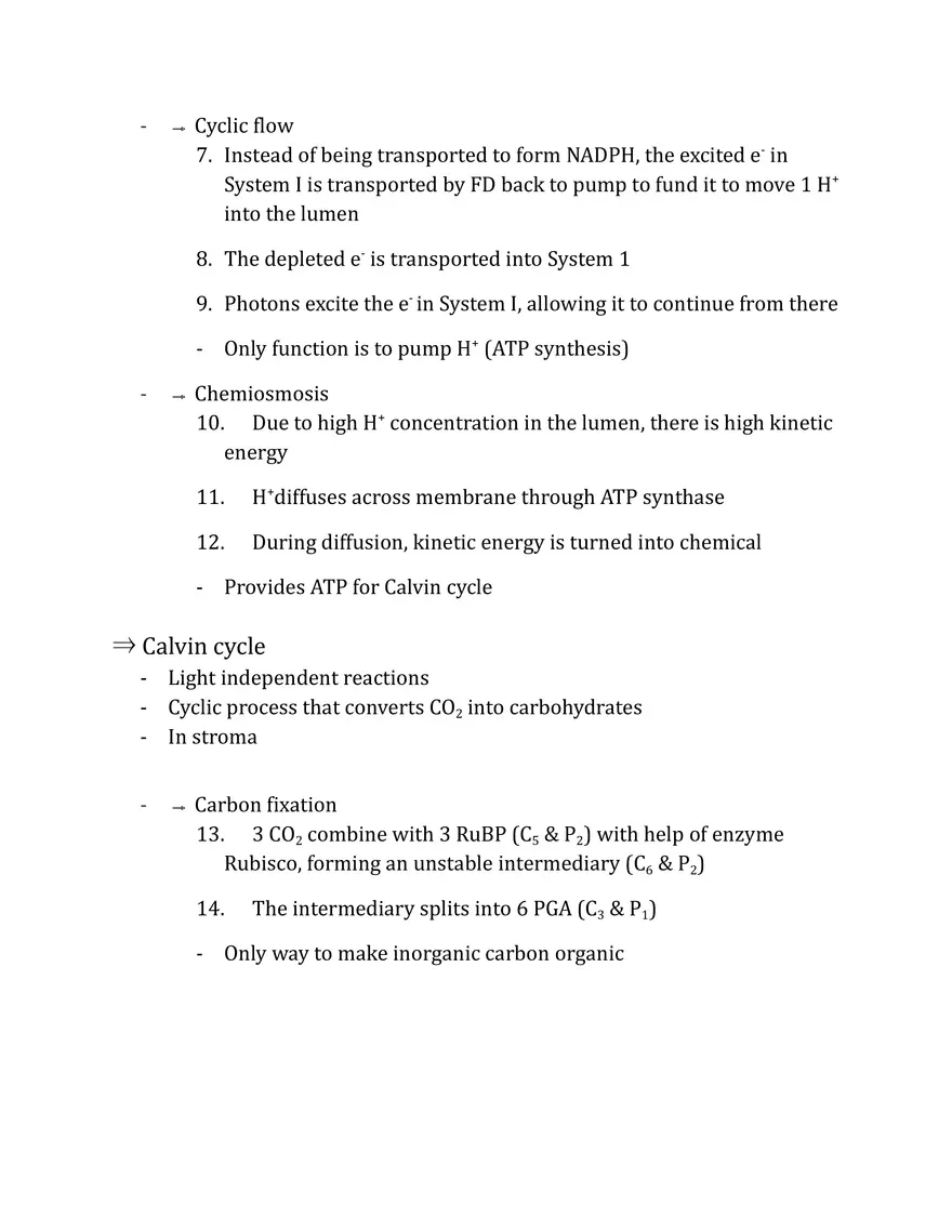 Unit 2 - Metabolism Notes - Page 20