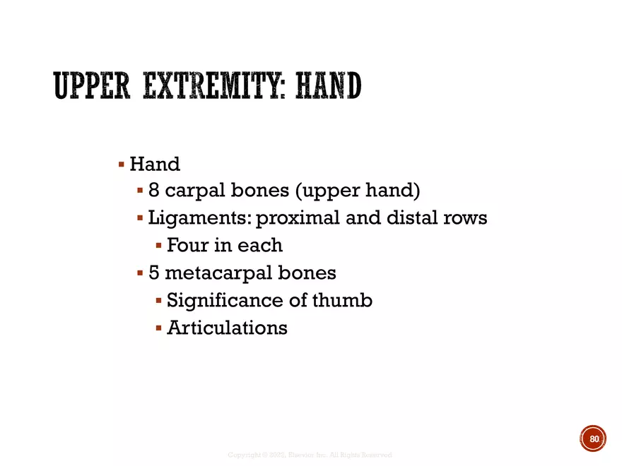Ch. 11, 12, 13 Skeletal Tissues, Axial and Appendicular Skeleton-3 - Page 78