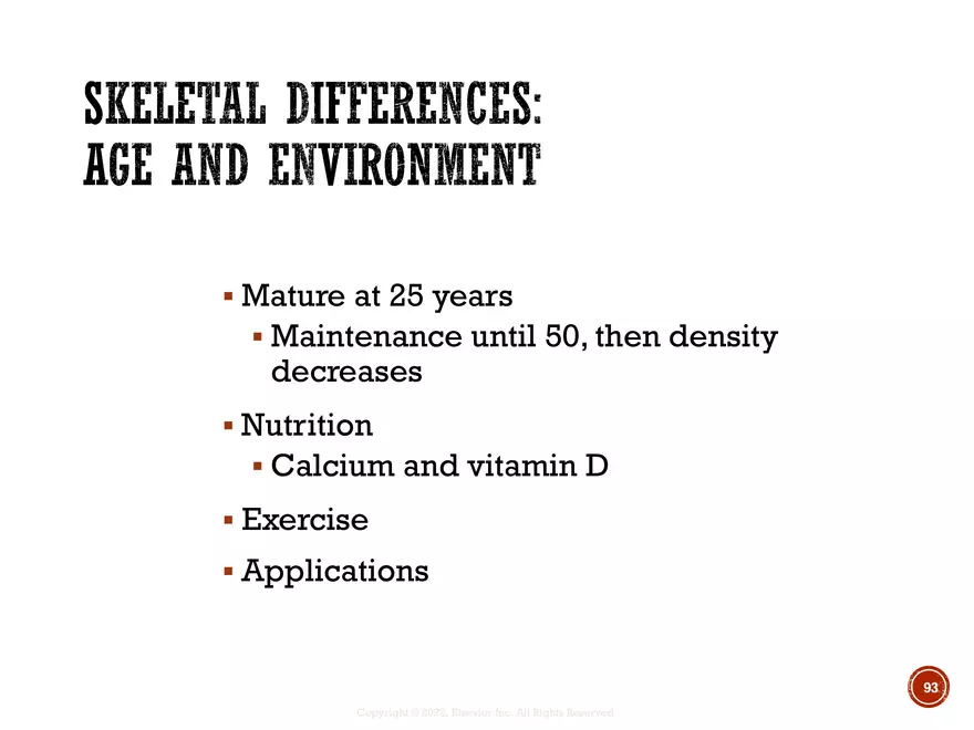 Ch. 11, 12, 13 Skeletal Tissues, Axial and Appendicular Skeleton-3 - Page 93