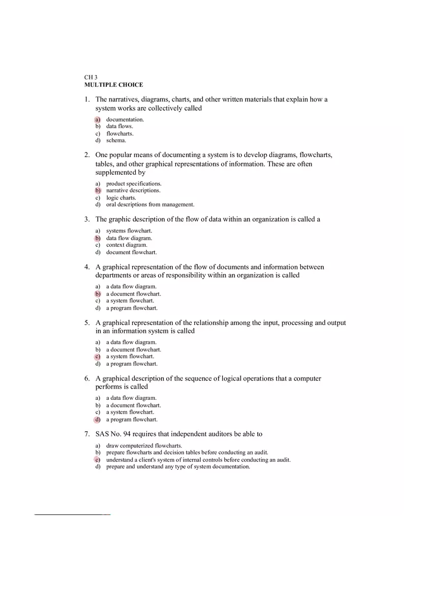 Accounting Information System Answer Key Chapter 3 - Page 8