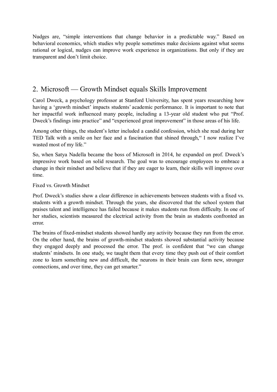 Training and Development in Google - Page 5