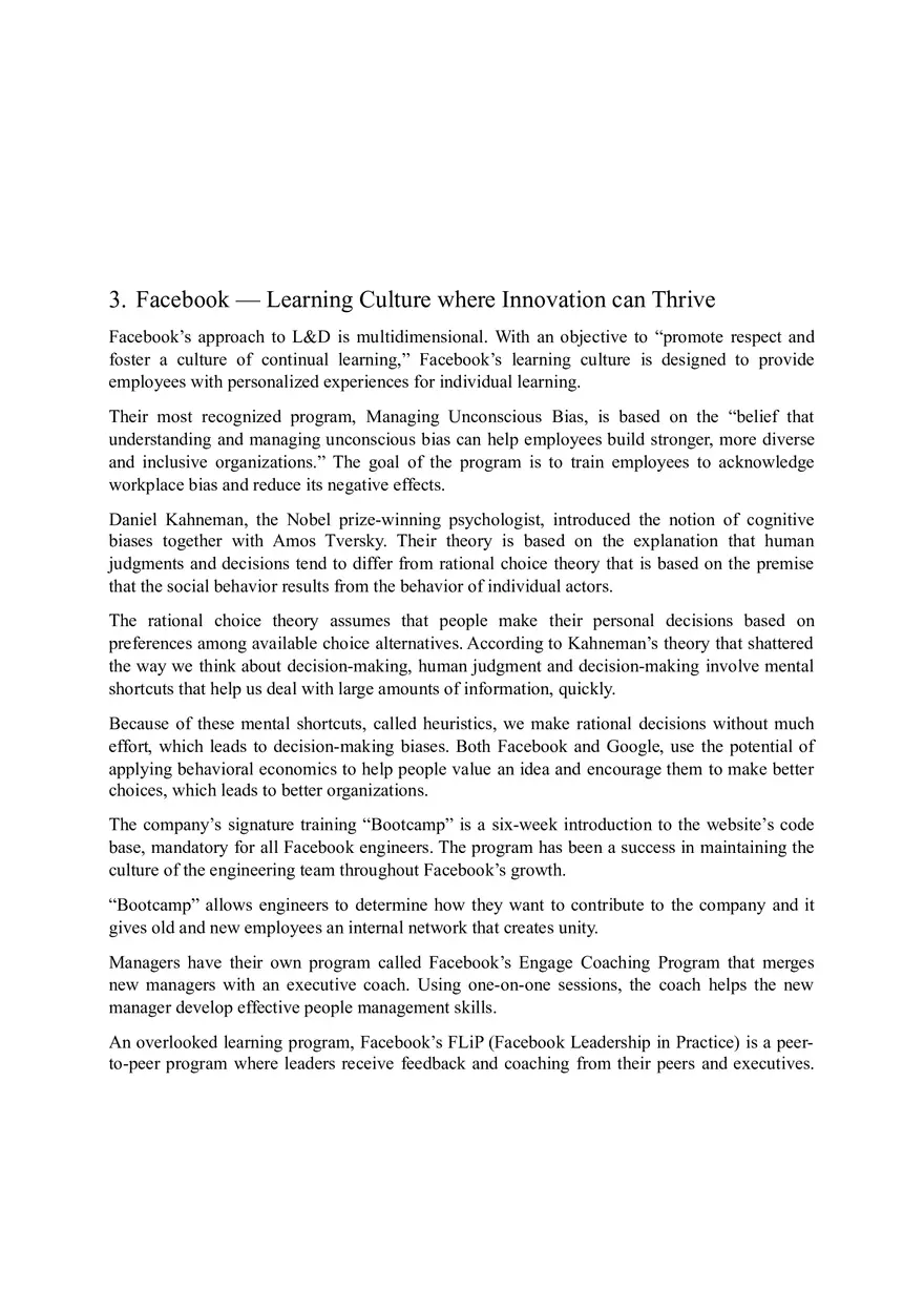 Training and Development in Google - Page 6