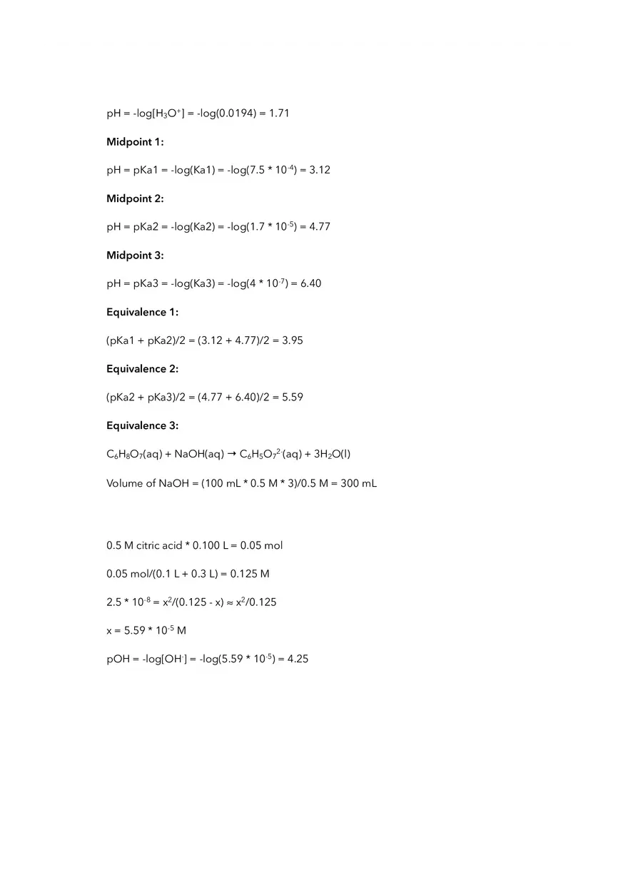 Titration Curves Drop the Base Lab Report - Page 4