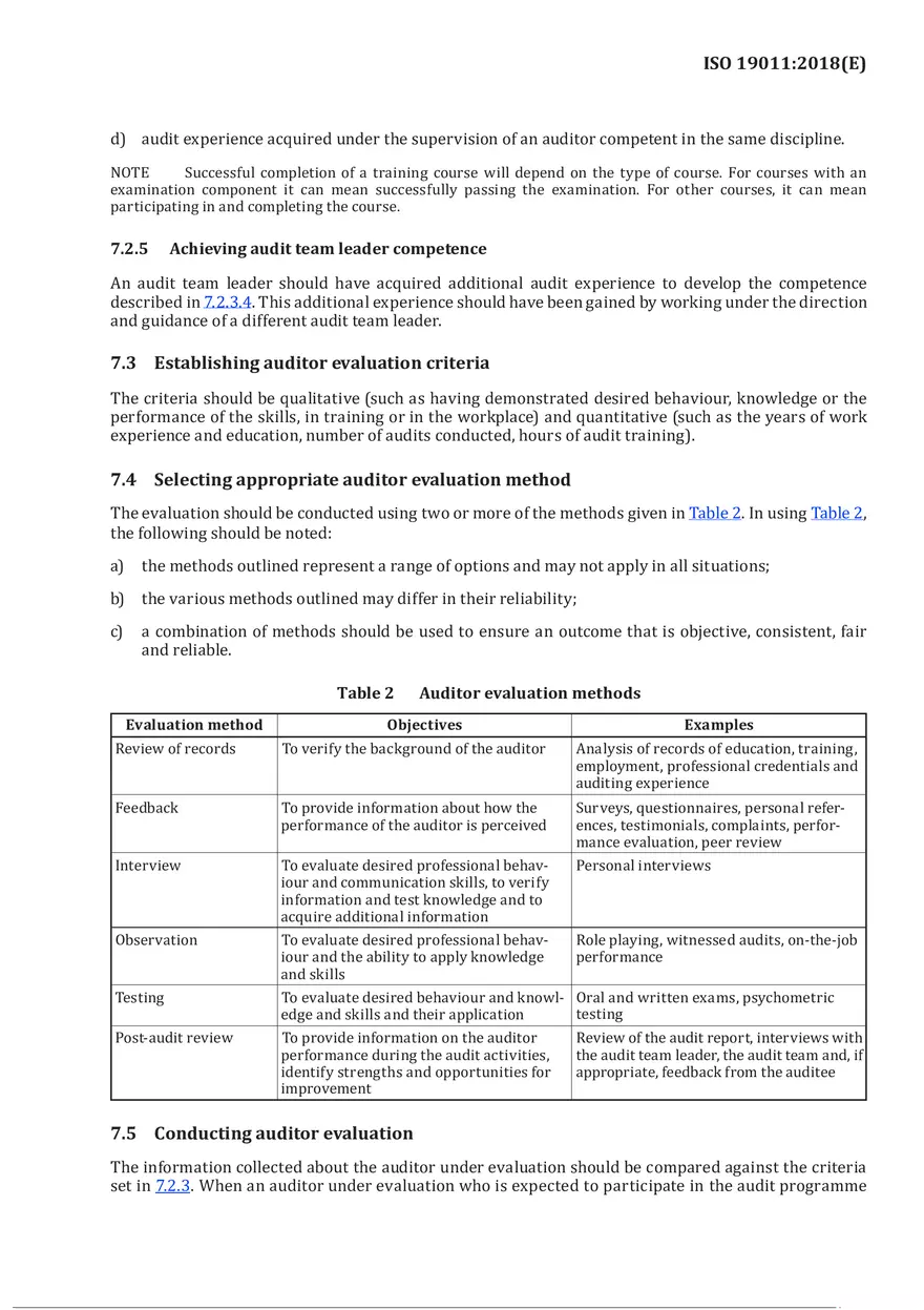 Guidelines for Auditing Management Systems Part 3 - Page 7
