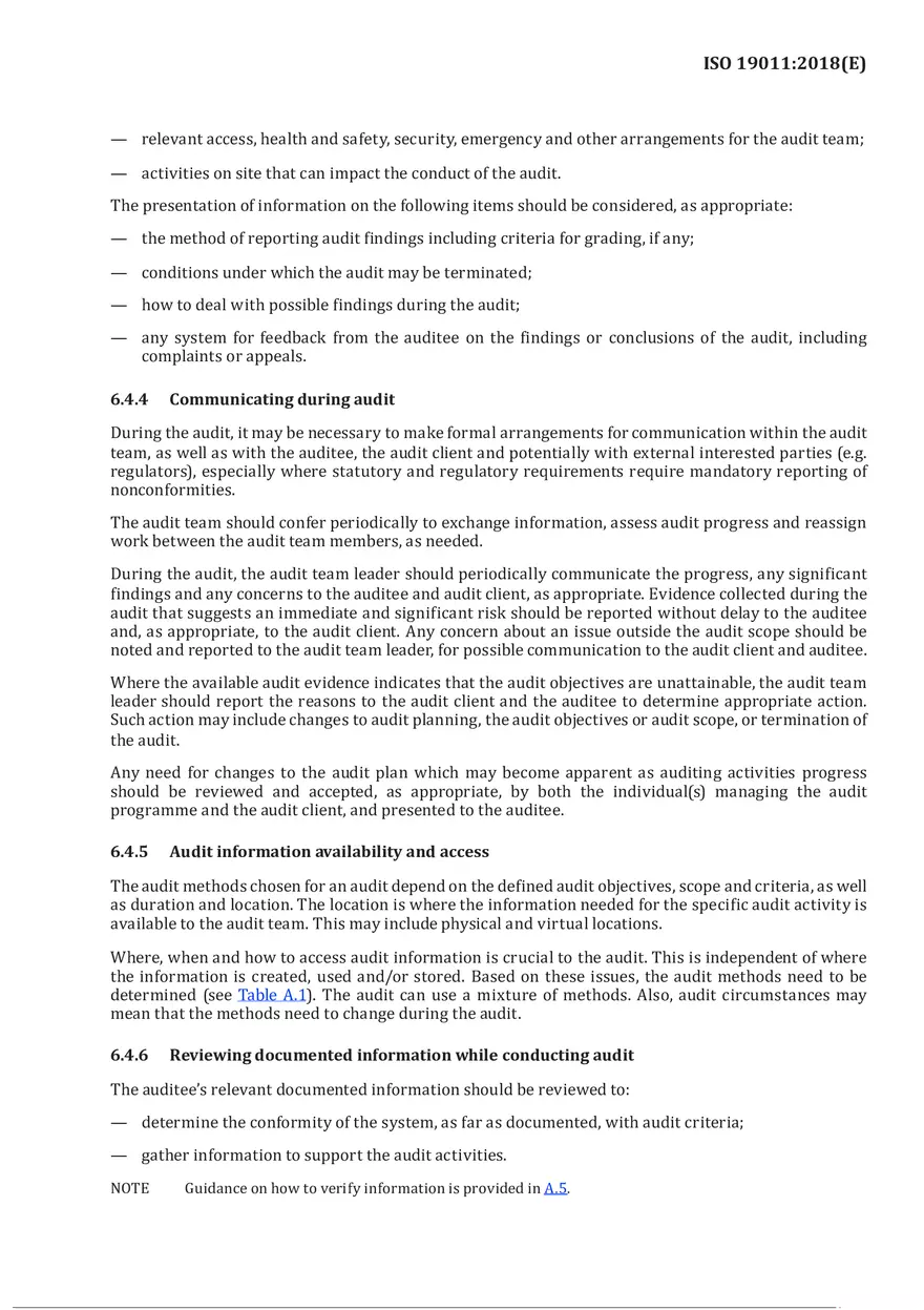 Guidelines for Auditing Management Systems Part 3 - Page 11