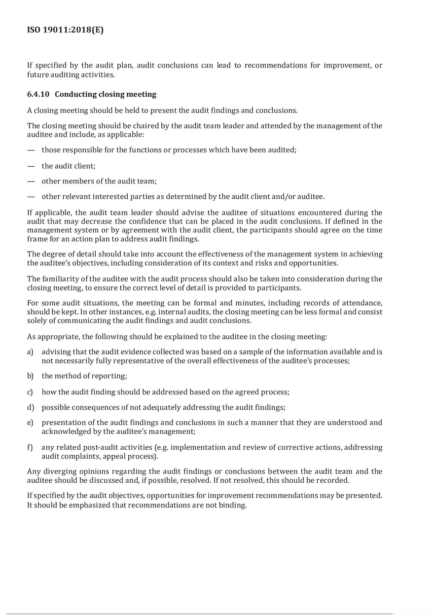 Guidelines for Auditing Management Systems Part 3 - Page 14