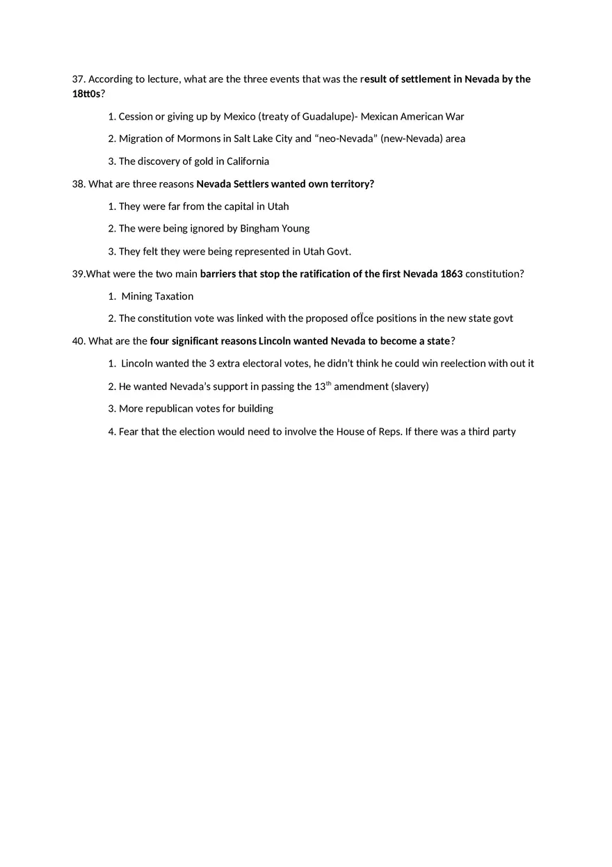 Introduction to American Politics Exam 1 - Study Guide - Page 5