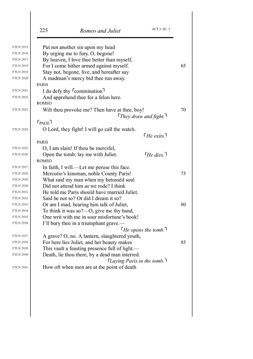 Romeo and Juliet Folger Shakespeare Part 12 - Page 1