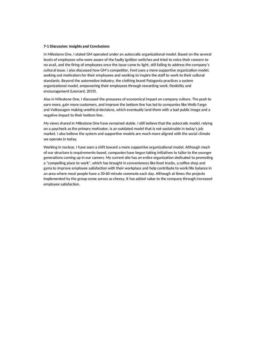 Discussion 7 - Insights and Conclusions - Page 1
