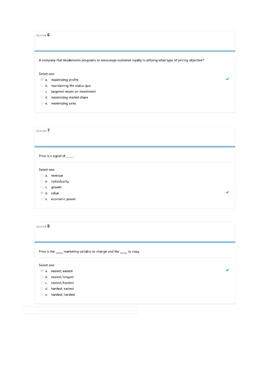 Questions on the Topic Principles of Marketing - Page 3